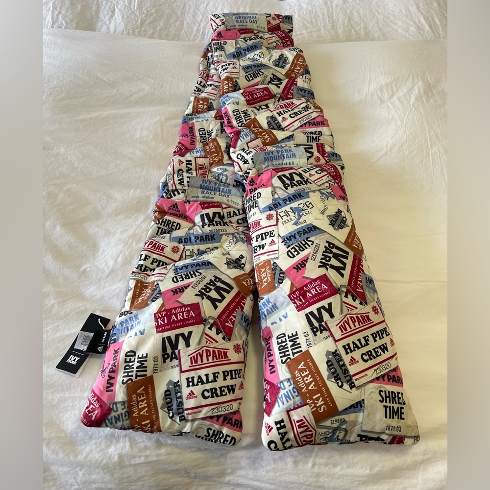 Adidas x Ivy Park | Quilted Puffer Print Logo Scarf | Contemporary OS NWT